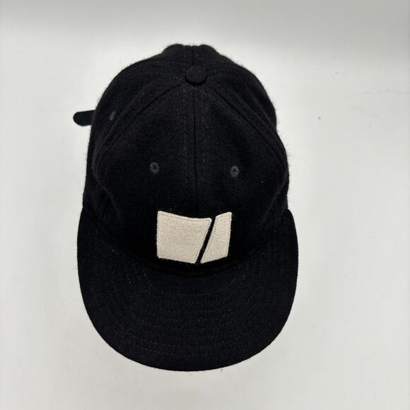 Ebbets Field Flannels Pilot Project Hat Leather Strapback - Picture 6 of 11